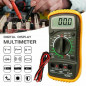 2PACK Digital Multimeter XL-830L LCD Voltmeter Ammeter Ohmmeter OHM VOLT Tester