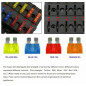 Waterproof 12-Way Blade Fuse Box Block Holder LED Indicator 12V 32V Auto Marine