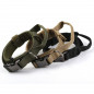 Heavy DutyTactical Military K9 Dog Training Collar with Metal Buckle Tag Name