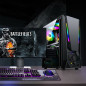 Destroyer ATX Mid Tower Desktop PC Gaming RGB Computer Case Acrylic Black