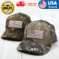 Baseball Cap Trucker Army Hat  American Flag Tactical Military Adjustable Men