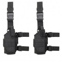 Tactical Pistol Adjustable Army Gun Drop Leg Thigh Holster Pouch Holder Bag
