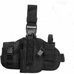 Tactical Molle Drop Leg Platform & Handgun Pistol Holster Thigh Gun Adjustable