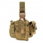 Tactical Molle Drop Leg Platform & Handgun Pistol Holster Thigh Gun Adjustable