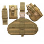 Tactical Molle Drop Leg Platform & Handgun Pistol Holster Thigh Gun Adjustable