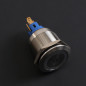 22mm Self-reset  Stainless Steel Push Button Switch LED  110v/220VAC   5A Max