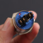 22mm Self-reset  Stainless Steel Push Button Switch LED  110v/220VAC   5A Max