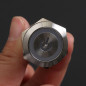 22mm Self-reset  Stainless Steel Push Button Switch LED  110v/220VAC   5A Max