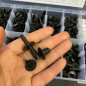 350Pcs Car Body Plastic Push Pin Clips Fender Bumper Fasteners Rivet  for Car