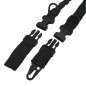 Tactical 2 Points Rifle Sling Gun Sling Military Bungee Strap W/ Hooks