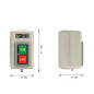 AC 380V 17A 2.2KW ON/OFF 3 Phase Self-Locking Power Push Button Switch