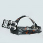 LED Headlamp 5 Head CREE XM-L T6 18650 Headlight Flashlight Torch Light