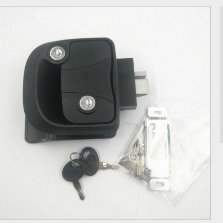 RV Entry Door Lock Push-Type Door Locks R3 Mechanical Door Lock for Camper RV E6