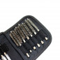 20pcs Pistol Gun Cleaning Kit Case Universal Brush Size 9/11/13/15/17 / 19mm