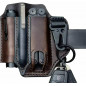 Men Multitool Leather Sheath EDC Pocket Organizer Storage Belt Waist Bag Gift TD