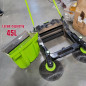 Top-grade Triple Brush Push Power Sweeper for Ground Cleaning Push Type Newest