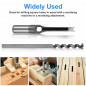 Woodworking Square Hole Drill Bits Set Wood Saw Mortising Chisel Cutter Tools