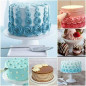 106pcs Set Cake Decorating Supplies Pieces Kit Baking Tools Turntable Stand Pen