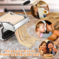 Stainless Steel Fresh Pasta Maker Roller Machine for Spaghetti Noodle Fettuccine