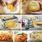 Stainless Steel Fresh Pasta Maker Roller Machine for Spaghetti Noodle Fettuccine