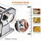 Stainless Steel Fresh Pasta Maker Roller Machine for Spaghetti Noodle Fettuccine