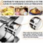 Stainless Steel Fresh Pasta Maker Roller Machine for Spaghetti Noodle Fettuccine