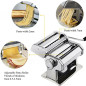 Stainless Steel Fresh Pasta Maker Roller Machine for Spaghetti Noodle Fettuccine