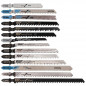 48Pc T-shank Assorted Jig Saw Blades Set Wood Plastic Metal Cutting Jigsaw Blade