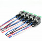 6 Pcs SPDT Car Relay Switch Harness Kit 4pin 5pin 30A ATO Fuse 14VDC Hot Wires