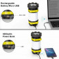 USB LED lantern rechargeable Light Camping Emergency Outdoor Hiking Lamps