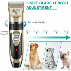 Pet Dog Cat Clippers Grooming Hair Trimmer Groomer Shaver Razor Quiet Clipper
