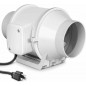 6''In line Duct Fan Mixed Flow Exhaust Fan Blower Ventilation 75W 318CFM