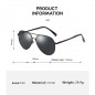 Fashion Pilot Polarized Sport Sunglasses Running Fishing Driving Anti-UV Glasses