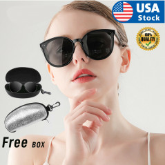 Women Polarized Sunglasses Retro Classic Cat Eyewear Driving Sport /Glasses Case