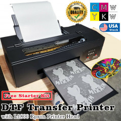 A3+ DTF transfer heat printer L1800 printer direct to film cloth