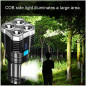 Super Bright Torch LED Flashlight USB Rechargeable Camping Tactical lamp