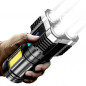 Super Bright Torch LED Flashlight USB Rechargeable Camping Tactical lamp