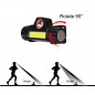 LED Headlamp USB Rechargeable COB Headlight Camping Fishing Hunting Lamp