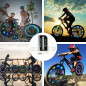 Bicycle Wheel Lights Waterproof RGB Ultra Bright Spoke Lights 14-LED 30 Patterns