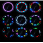 Bicycle Wheel Lights Waterproof RGB Ultra Bright Spoke Lights 14-LED 30 Patterns