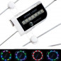 Bicycle Wheel Lights Waterproof RGB Ultra Bright Spoke Lights 14-LED 30 Patterns