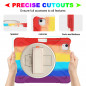 NEW 2020 iPad Air Case 9.7/10.2/10.9 inch 5/6/7/8th Silicone 360 Cover Strap