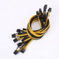 5pack 50cm Quality Breakout Cable 6Pin to 8Pin (6+2Pin) PCI-E Cable 18AWG Mining