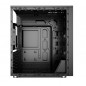 BLACK USB3.0 Steel/ Tempered Glass ATX Mid Tower Gaming Computer PC case