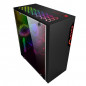 BLACK USB3.0 Steel/ Tempered Glass ATX Mid Tower Gaming Computer PC case