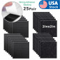 50PCS 2X2" Self adhesive Hook and Loop Fastener Tape nylon sticker adhesive