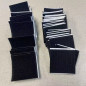 50PCS 2X2" Self adhesive Hook and Loop Fastener Tape nylon sticker adhesive