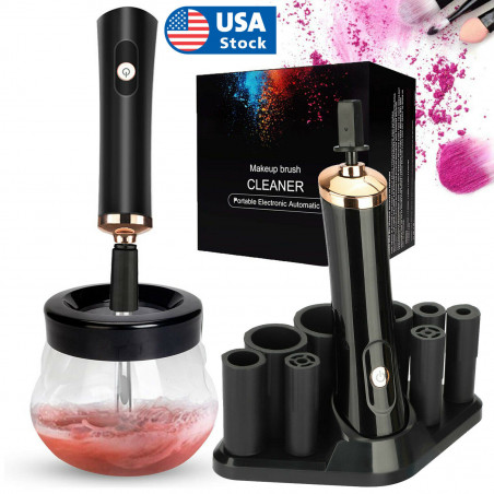 Electric Makeup Brush Cleaner Dryer Super-Fast Brush Cleaner Machine Tools Sets