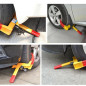 Anti Theft Wheel Lock Clamp Boot Tire Claw Trailer Auto Car Truck Towing