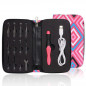 12-IN-1 USB LED Light Up Crochet Hooks Knitting Needles Weave Sewing Tools Set 12-IN-1 USB LED Light Up Crochet Hooks Knitting Needles Weave Sewing Tools Set